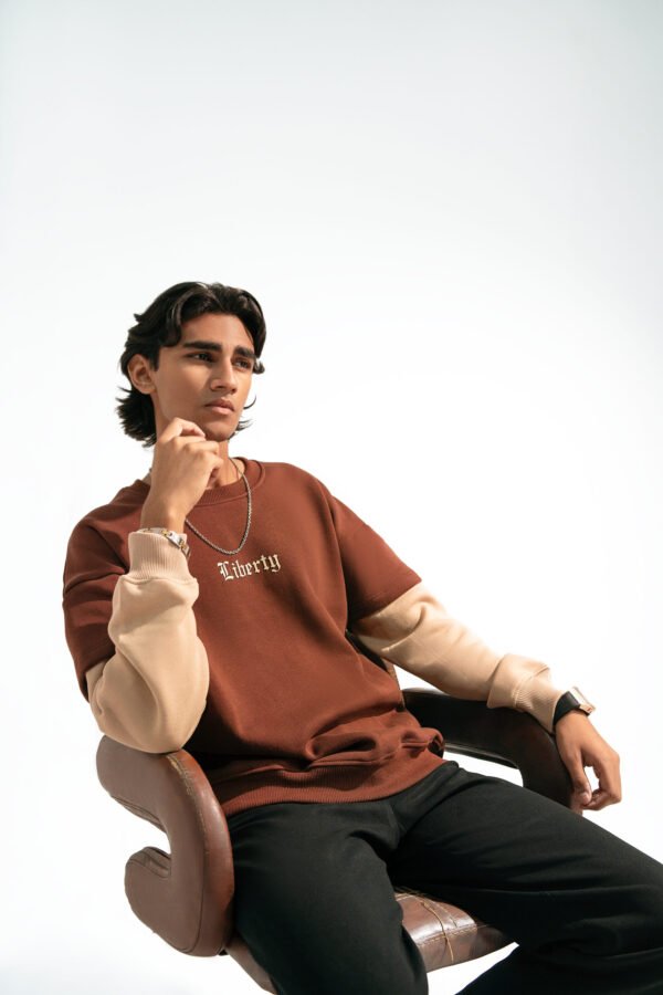 Unisex Patched Sweatshirt - Image 5